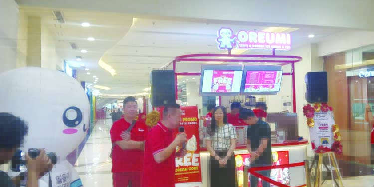 Oreumi, Ice Cream Korea Launching Outlet ke-25 di Mall Artha Gading